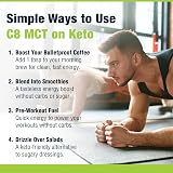 Sterling Nutrition MCT Oil C8 Caprylic 500ml from Coconut Keto Vegan view 6