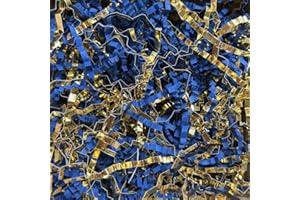 Crinkle Paper Filler 5.3oz, Shredded Paper for Gift Baskets for Gift Box, Wrapping & Basket Filling for Christmas, Halloween 