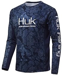 Huk Men's Icon X Camo Long Sleeve Performance
