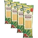 Whole Foods Market Organic Bucatini, 16 OZ (Pack of 4)