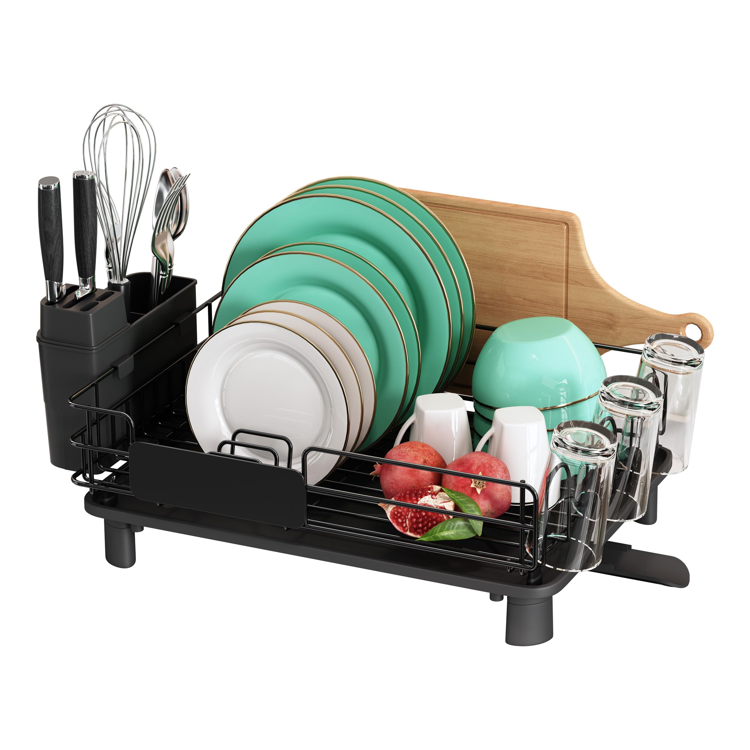 MAJALiS Dish Drying Rack for Kitchen Counter Sink, Durable Stainless ...