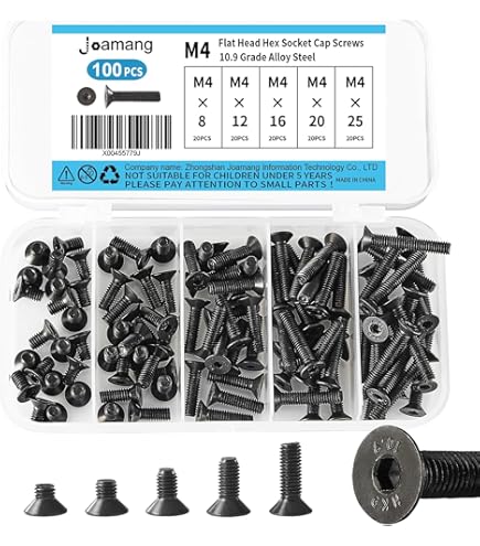 Pack De 100 Tuercas Cuadradas M4 X 7 X 2 Mm - Acero Al Carbón Zincado, Rosca Estándar Para Máquinas, Muebles Y Automoción