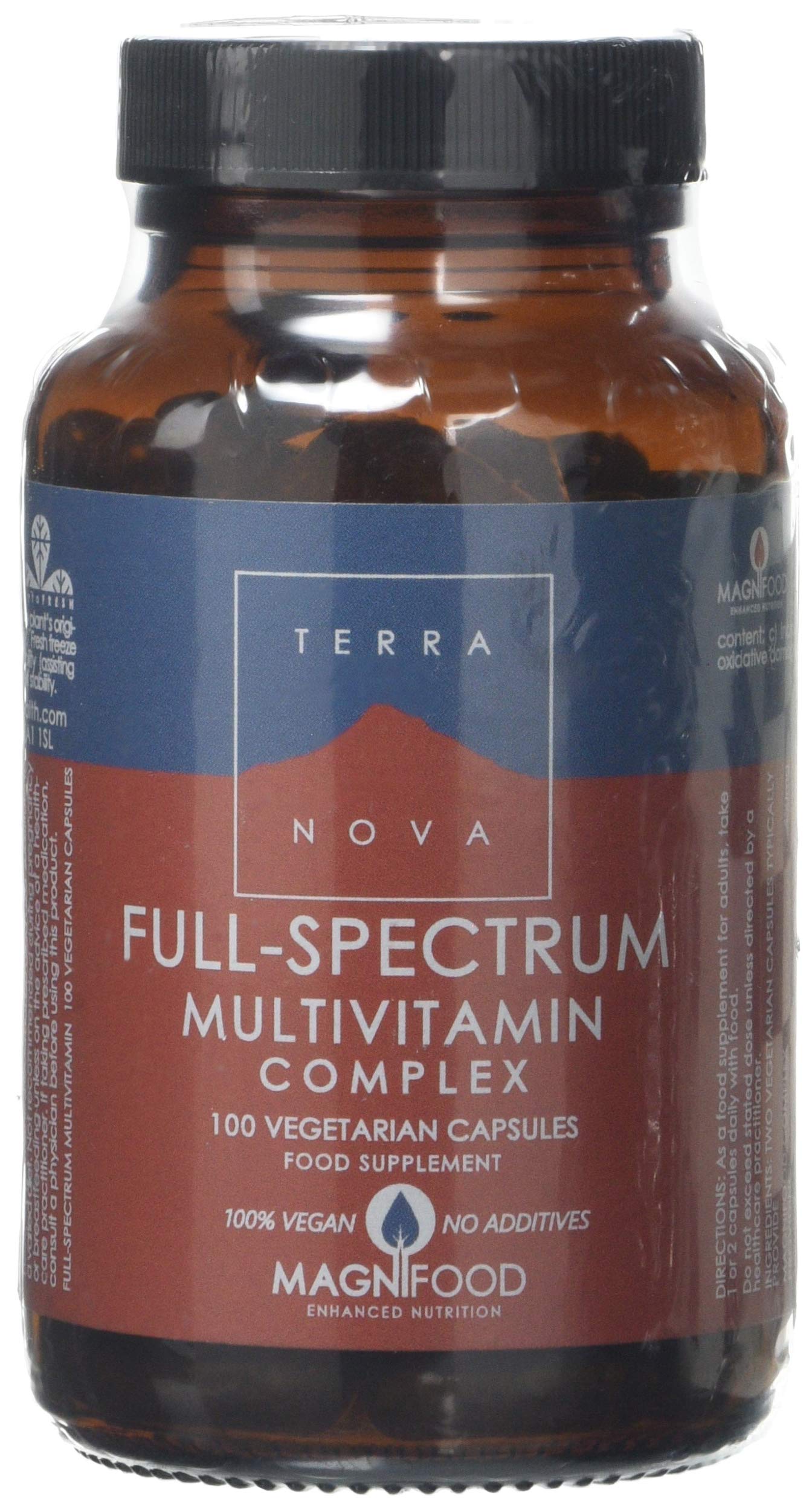 Kinetic Marketing TERRANOVA Full-Spectrum Multivitamin Complex - 100 Vegicaps