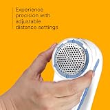 Conair Battery Operated Fabric Shaver Fuzz Lint Remover White Portable view 3