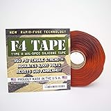 Bond It F4 Emergency Self-Fusing Silicone Tape, Repair Plumbing Pipe & Radiator Hose Leak, Electrical Insulation, Waterproof,