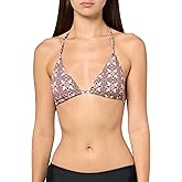 Roxy Women's Bikini Top – Adjustable Straps, UPF 50+ Sun Protection, Swimwear Top, Surf, Beachwear