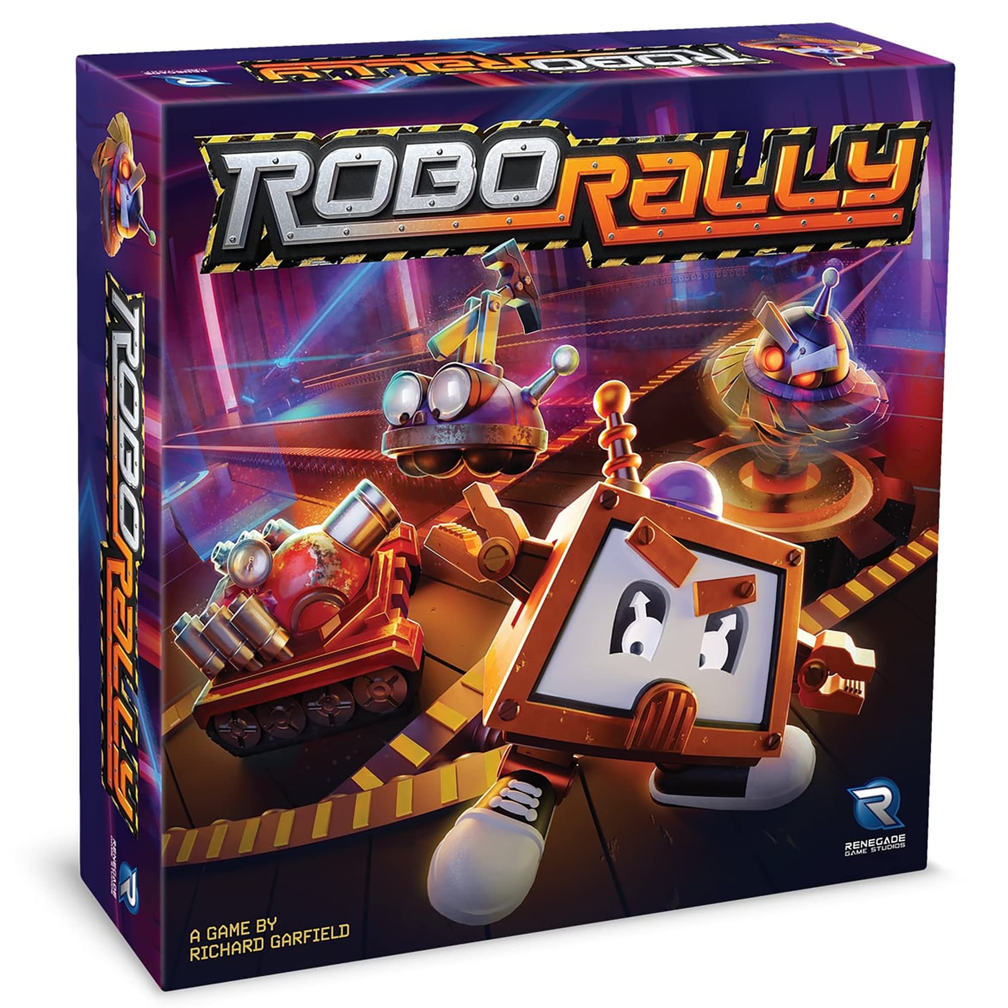 Photo 1 of Renegade Game Studios | Robo Rally | Strategy Board Game for 2-6 Players, Ages 12+ with 6 Pre-Painted Robot Miniatures