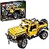 LEGO Technic Jeep Wrangler 4x4 Toy Car 42122 Model Building Kit - All Terrain Off Roader SUV Set, Authentic and Functional De