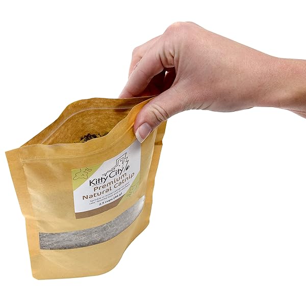 KITTY CITY CAT PREMIUM NATURAL CATNIP COLLECTION, CATNIP BAG