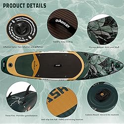 Quashley Inflatable Paddle Board