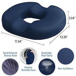 CloudBliss Donut Pillow Seat Cushion for Tailbone