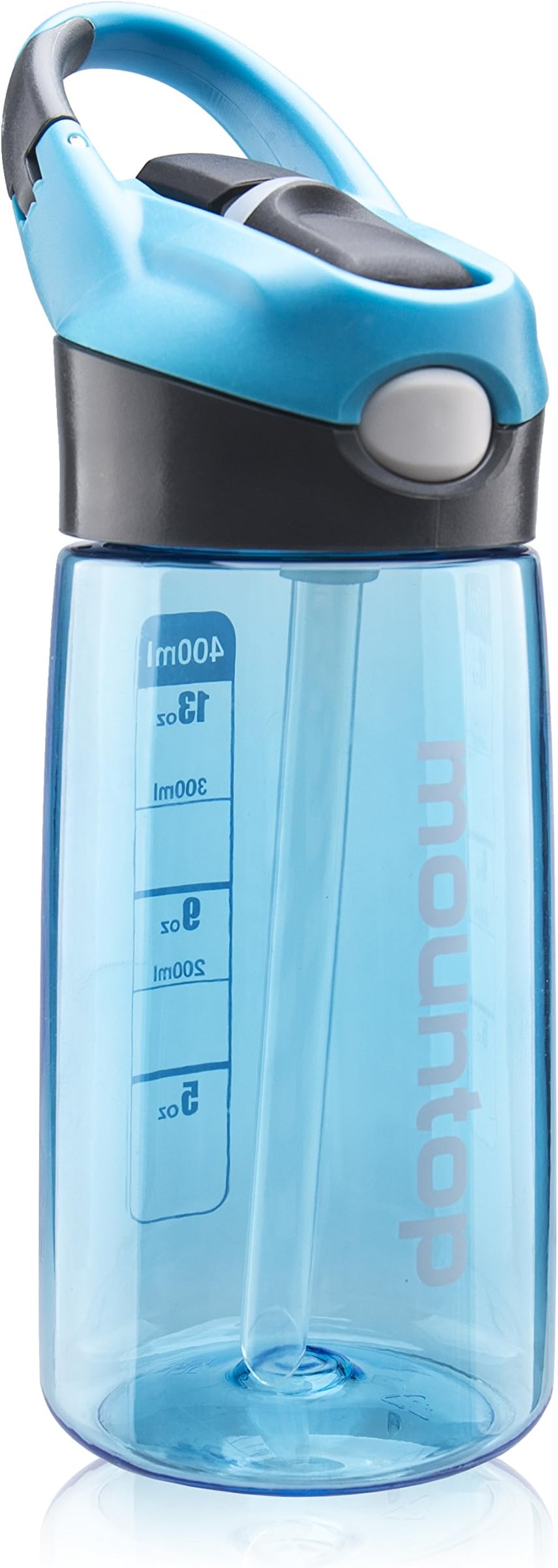 mountop Kids Water Bottle with Straw, Easy Use for Girls and Boys for School, BPA-Free 14oz 400ml