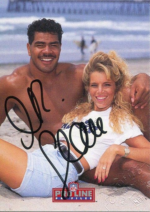 junior seau signed football