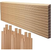 Seajan 100 Drywall Shims Cardboard Wallet Shim Use to Butt Joints and Level Baseboards and Flush Out Bullnose Corner Adaptors Straighten Uneven Wall Studs or Joists (45 x 1-1/2 x 1/16 Inch)