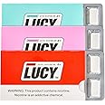 LUCY™ Nicotine Gum 4mg, 30 Count, Pomegranate, Cinnamon, and Wintergreen - Canada NPN# 80108821 - NRT Stop Smoking Aid, Reduce Withdrawal Symptoms & Cravings
