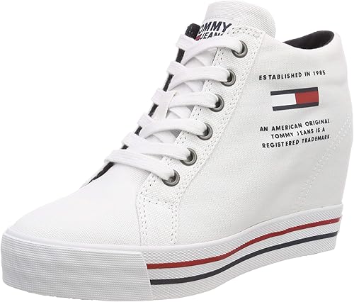 tommy jeans wedge casual