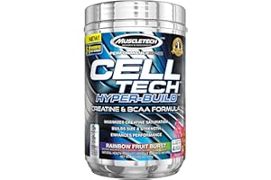 Post Workout Creatine and BCAA, MuscleTech Cell-Tech Hyperbuild, Post-Workout Recovery Drink with Creatine Monohydrate and Cr