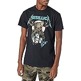 Metallica Unisex-Adult Official Metallica S&m2 Moose Skull T-shirtT-Shirt