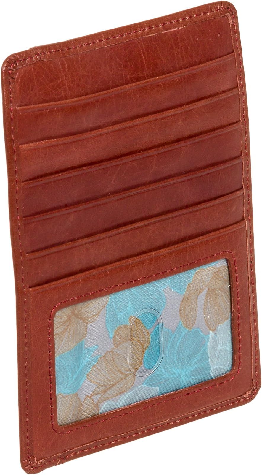 Hobo Women's Euro Slide Mahogany Coin or Card Case