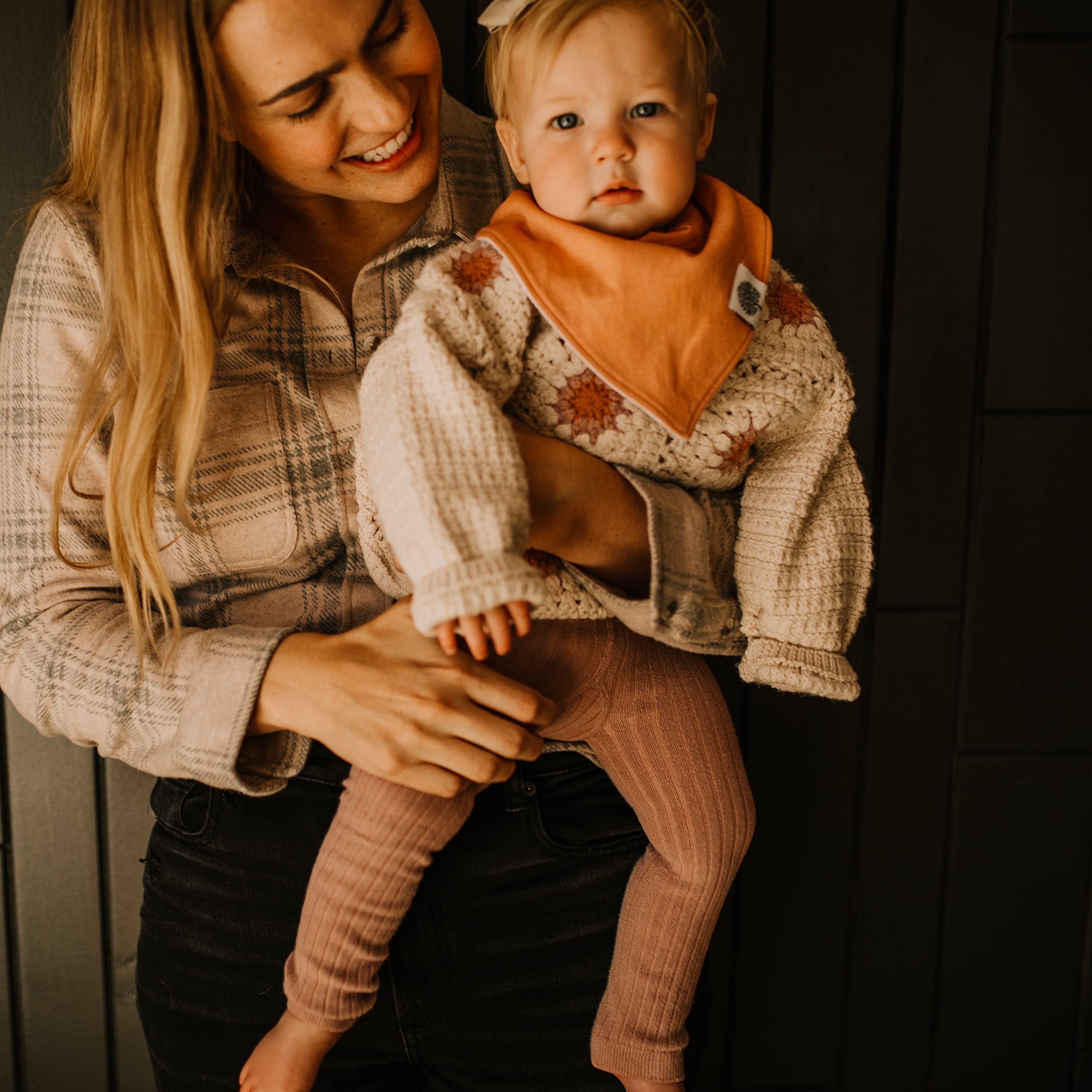 Parker Baby Bandana Drool Bibs 8 Pack Baby Bibs for Boys, Girls, Unisex - Soft & Stylish Teething Bibs for Babies