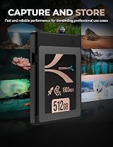 Sabrent Rocket CFX Pro CFexpress Type B 512GB Memory Card 1800MB/s R 1700MB/s view 2