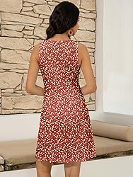 LUXVEER Summer Dresses for Women 2025 Floral
