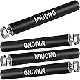 MIUONO Weight Plate Holder, Power Rack Attachments Squat Rack Weight Plate Holder Storage for 2 inch Olympic Plates, Universal Fit 2x2, 2x3, 3x3 Power Cage, 1"and 5/8" Hole Compatible