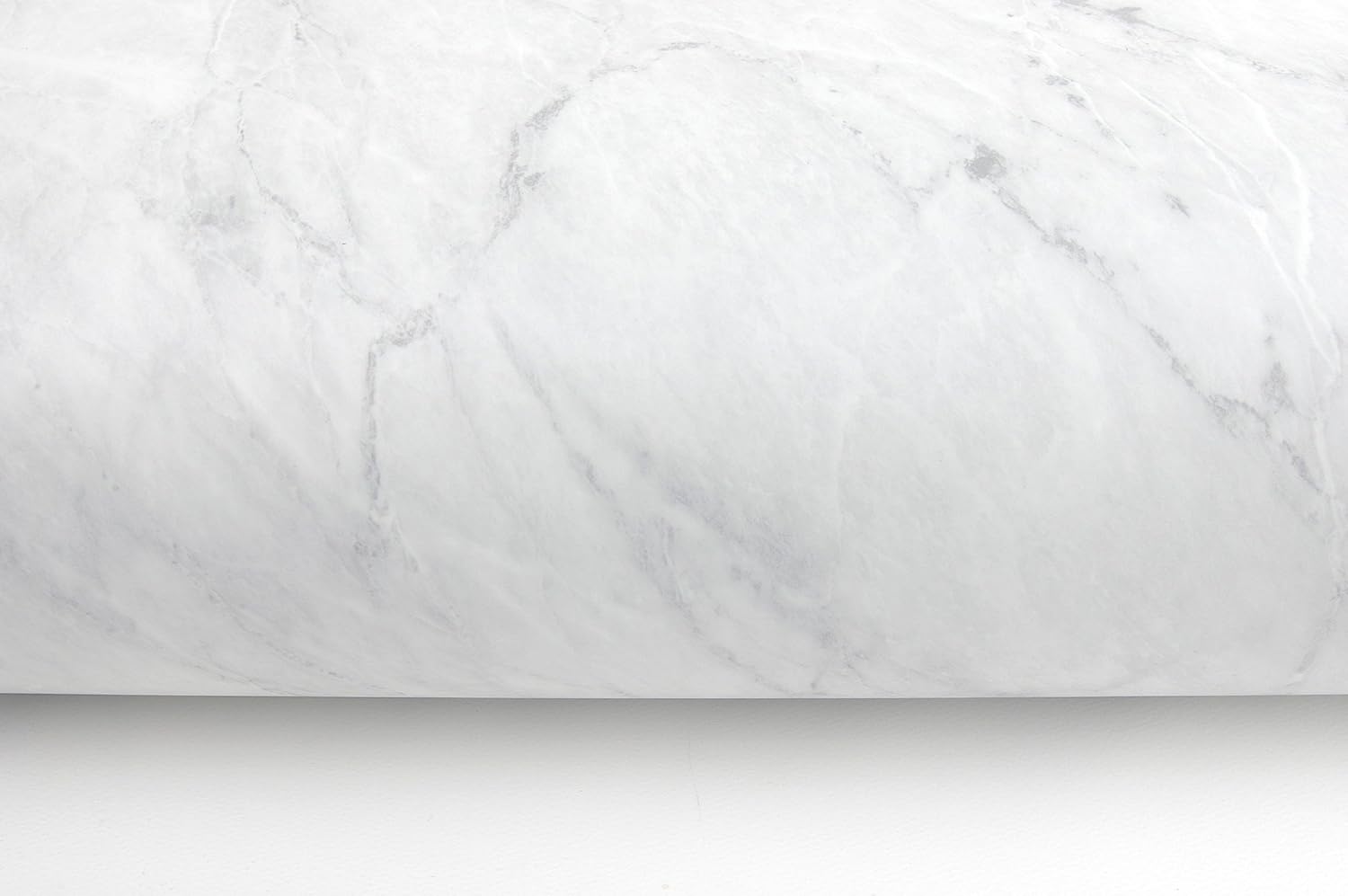 VERY BERRY STICKER Marble Peel and Stick Wallpaper (White Matte, 61 x 200cm) Premium Vinyl Wrap - Image 3