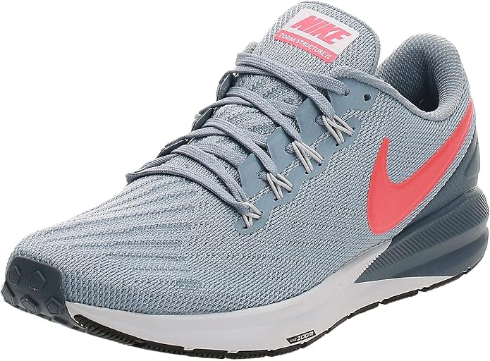 nike air zoom structure 22 coastal blue