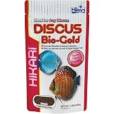 Hikari&reg; Discus Bio-Gold&reg; Sinking Protein-Packed Discs for Discus and Tropical Fish, 2.82 oz (80g)