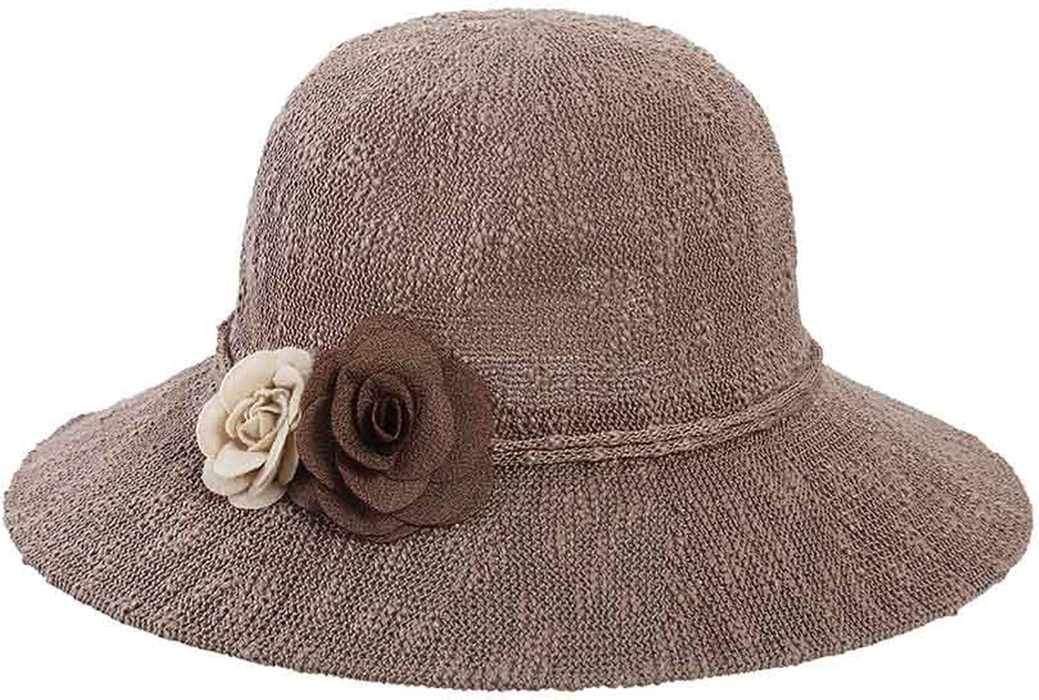 packable straw bucket hat