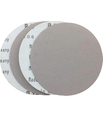 thumbnail image 2 of 11 Inch Sanding Discs Hook And Loop Round Sand Paper Disc, White Aluminum Oxide No Hole Hook And... 2 of 11