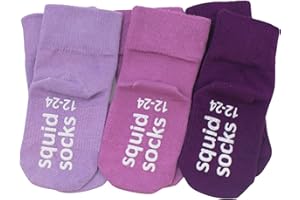 squid socks Viscose from Bamboo Socks | 0-6M, 6-12M, 12-24M, & 2T-3T | Socks that Stay On
