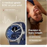Withings ScanWatch 2 Heart Health Hybrid Smartwatch 42mm Blue view 4