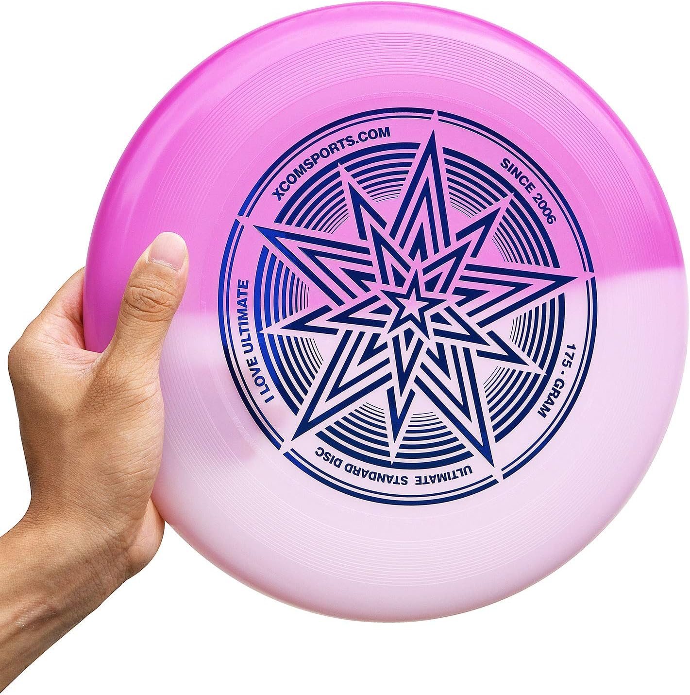 175g Pro Model Ultimate Frisbee Sports Flying Disc UV ColorChanging
