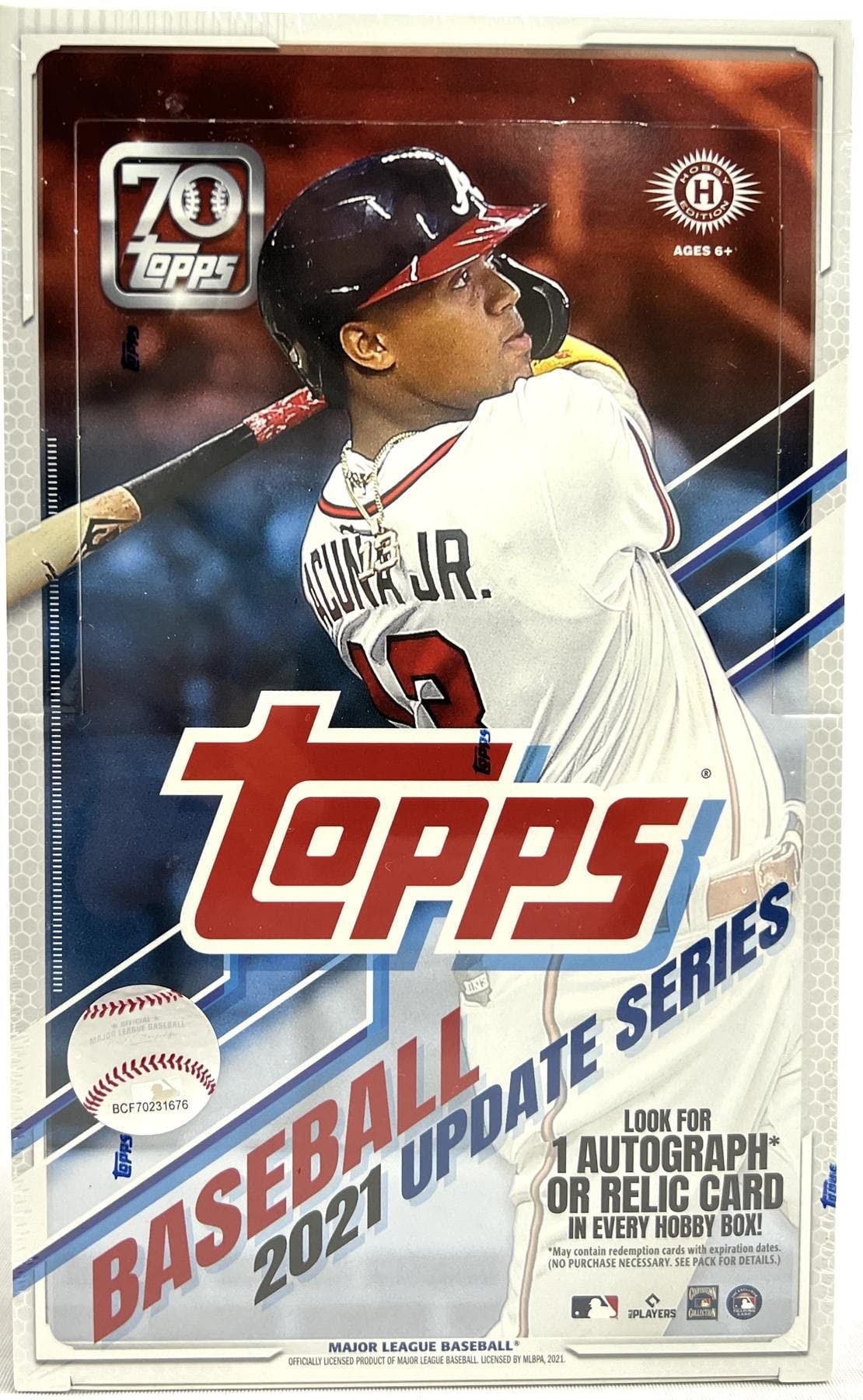 2021 Topps Update Series Baseball Hobby Box 24