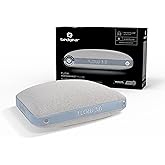 Bedgear Flow Performance Pillow - Size 3.0 - Hybrid Design Firmness Bed Pillows for All Sleep Positions - Maximum Breathability - Washable Cover - 20" W x 26" L x 6.5" H
