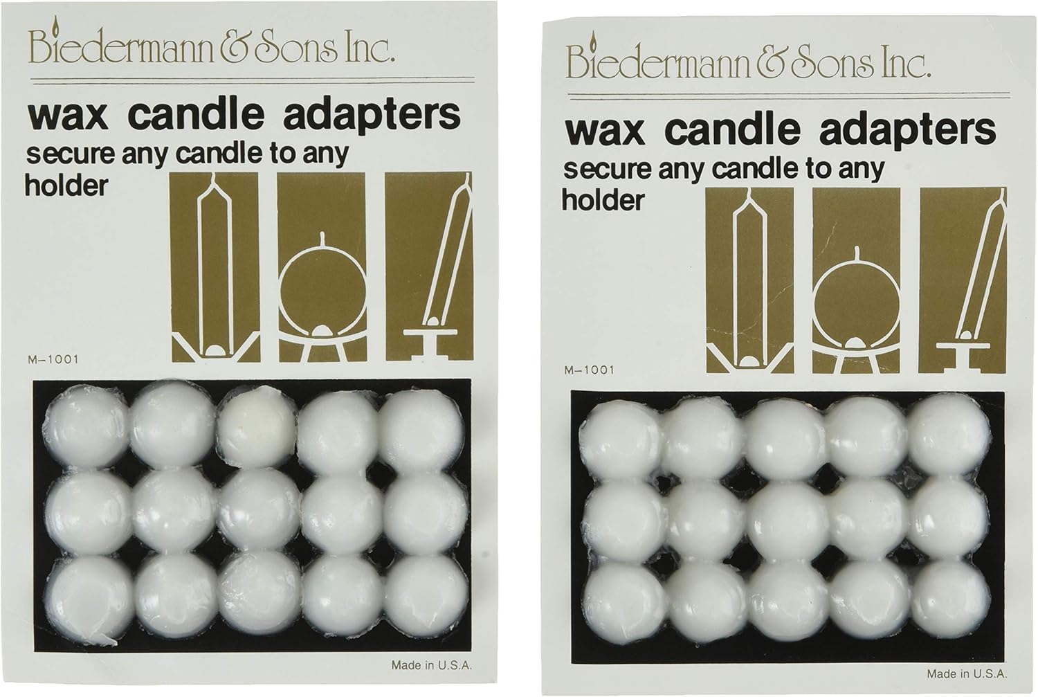 Wax Candle Adapters2Pack Amazon.ca Home & Kitchen