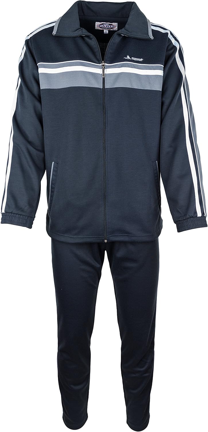 Herren Jogginganzug Aus Baumwolle - Sportanzug Mit Kapuze
