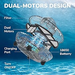 Grennix Cordless Pool Vacuum Ultimate Cleaning