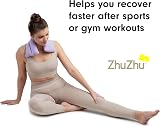 Zhu-Zhu Lavender Body Wrap Microwavable Wheat Bag Lilac Fleece view 8