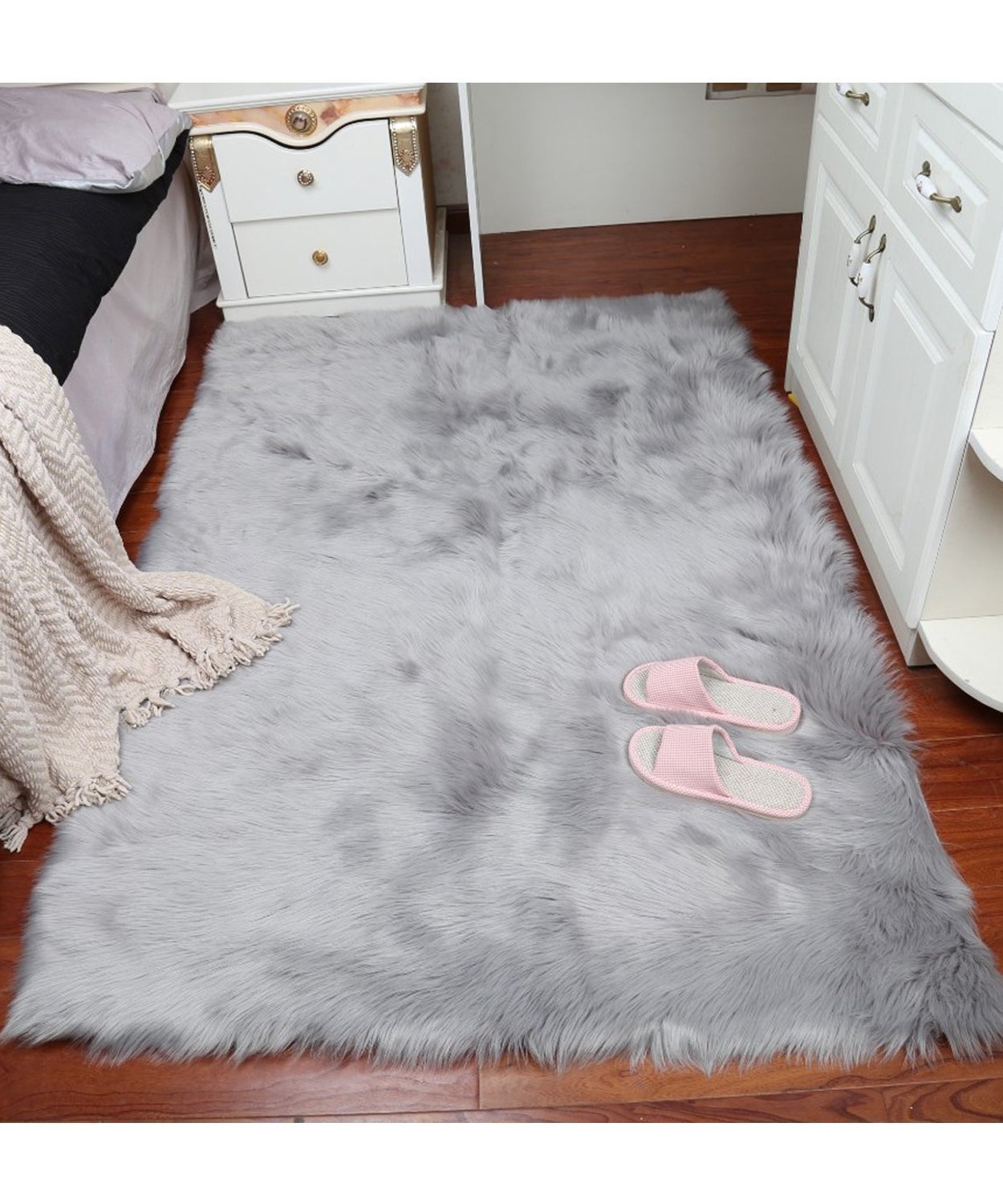 Best light grey wool carpet