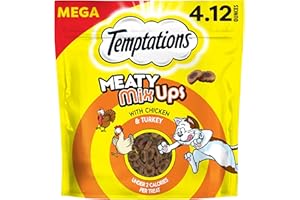 Temptations Meaty MixUps Cat Treats with Chicken & Turkey, 4.12 oz. Pouch