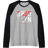 Brooklyn City Never Sleep Raglan Baseball Tee