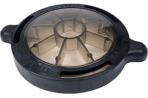 SET SUNSOLAR ENERGY TECHNOLOGIES Replacement Pool Pump Basket Cover - for Splapool Above-Ground and In-Ground Pool Pumps - With O-Ring gasket