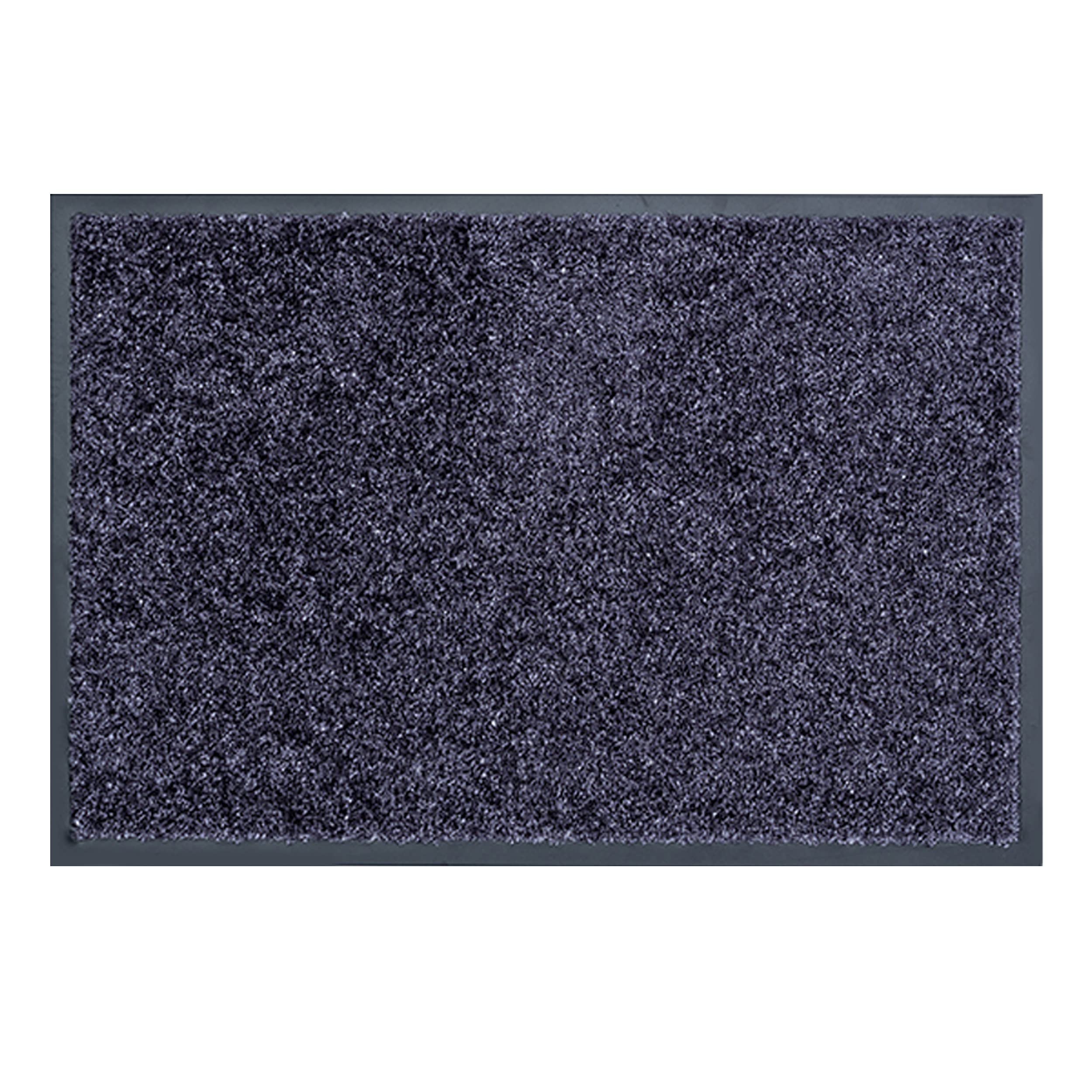 ASTRA dirt trap, washable doormat, robust, durable door mat, for indoor use, blue-grey, 60 x 90 cm