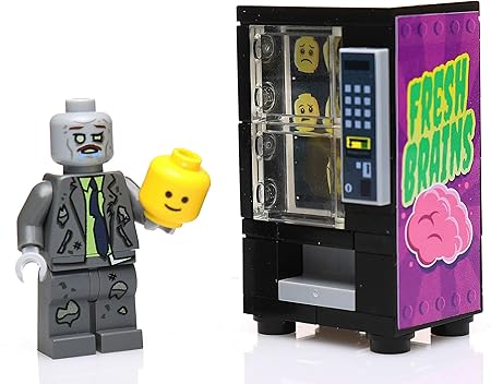 Amazon Bricks ゾンビ自動販売機 ゾンビフィギュア カスタマイズ可 ブロック おもちゃ