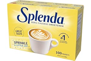 SPLENDA Zero Calorie Sweetener, 100 Count Packets