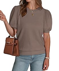 Women's Tops Short Sleeve Shirts Spring Summer Tops