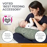Niimo XXL Pregnancy Pillow & Nursing Pillow 100% Cotton Cover view 3